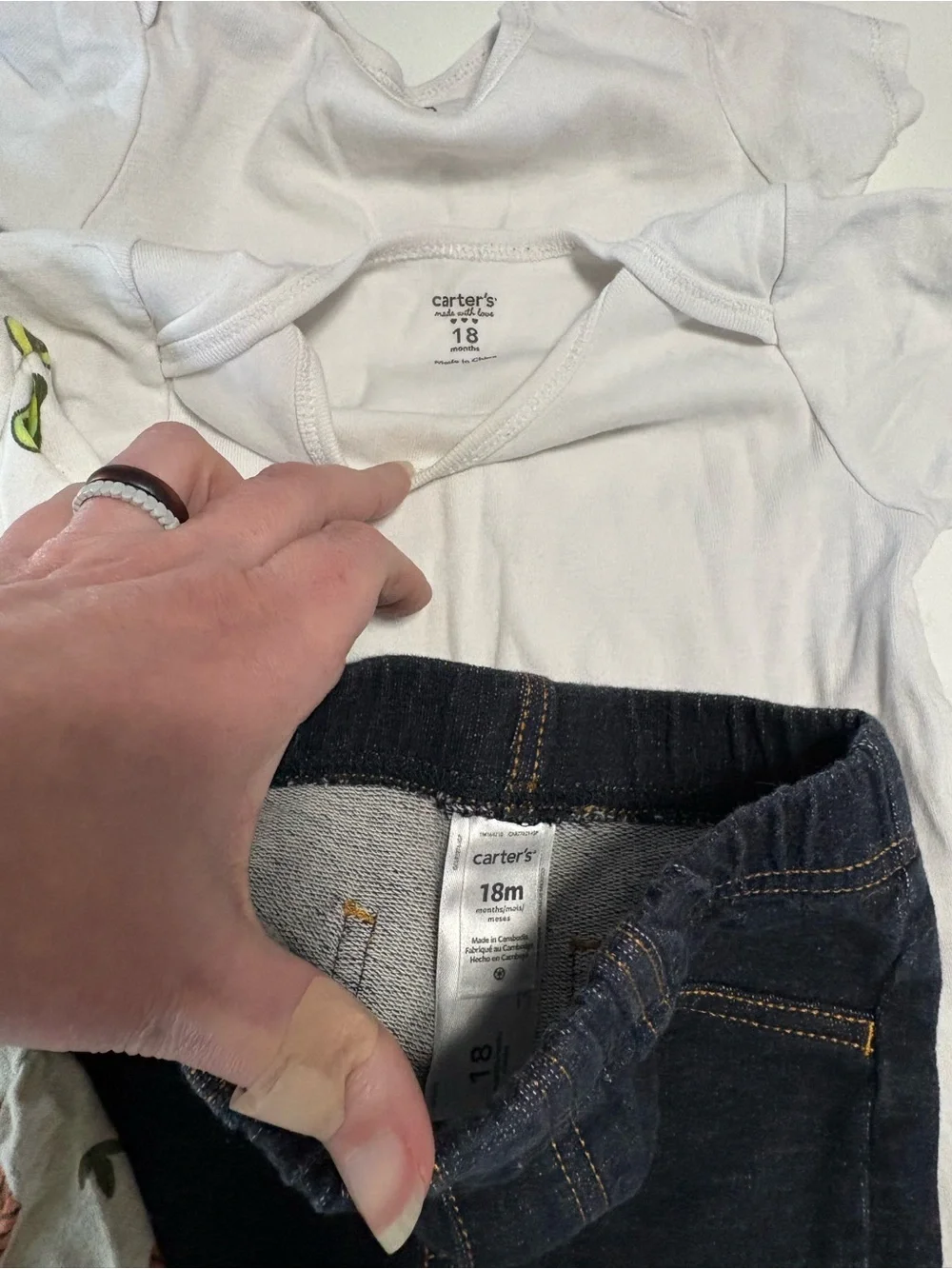 Old navy baby summer outfits basics 12-18m Carter’s lot